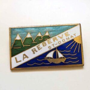VTG LA RESERVE SKI ST. DONAT, QUEBEC QB CANADA CANADIANA PIN